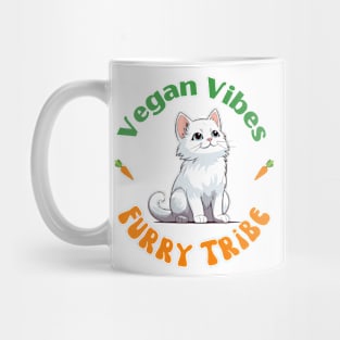 Vegan Vibes Furry Tribe Mug